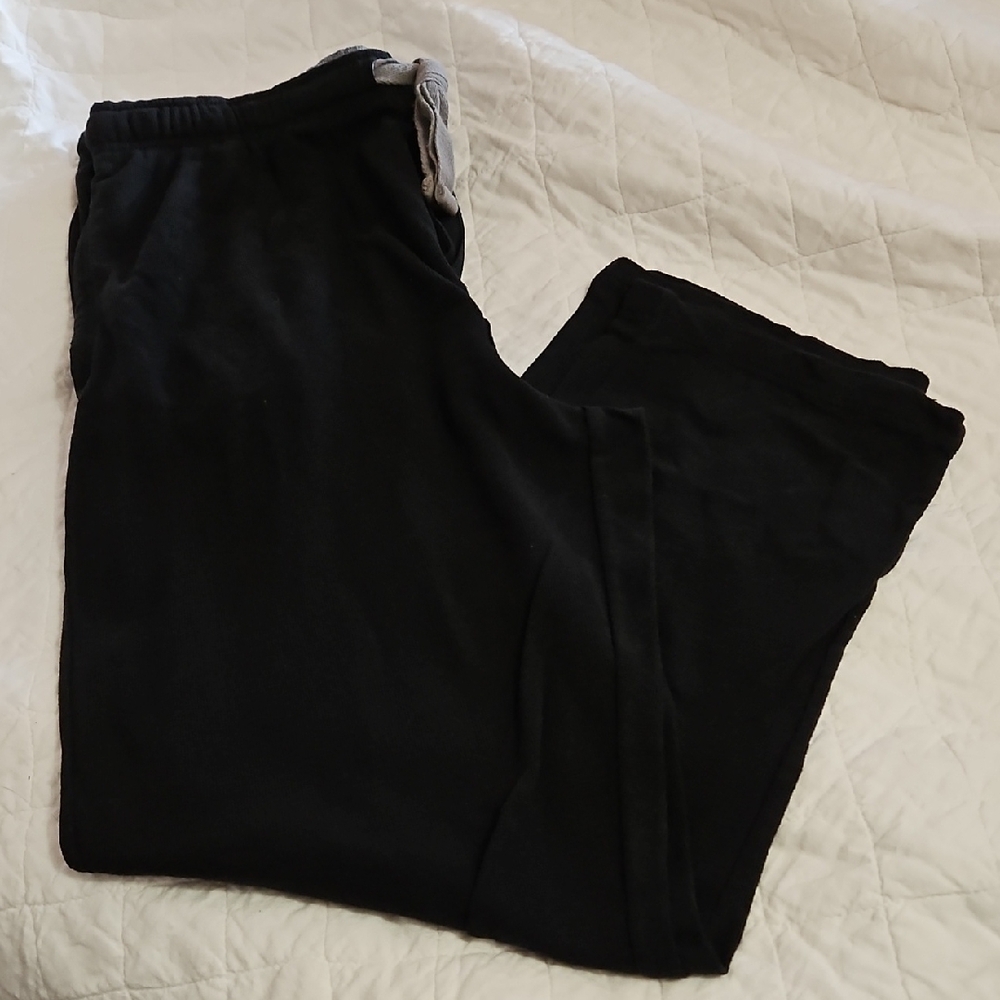 Joe Boxer Men's Classic Black Joggers